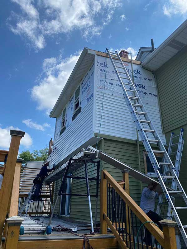 Replacing Siding